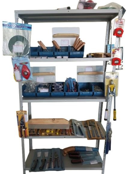 Ferramentas especializadas para trabalhos em gesso e drywall