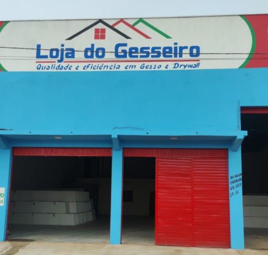 Fachada da Loja do Gesseiro em Parauapebas-PA